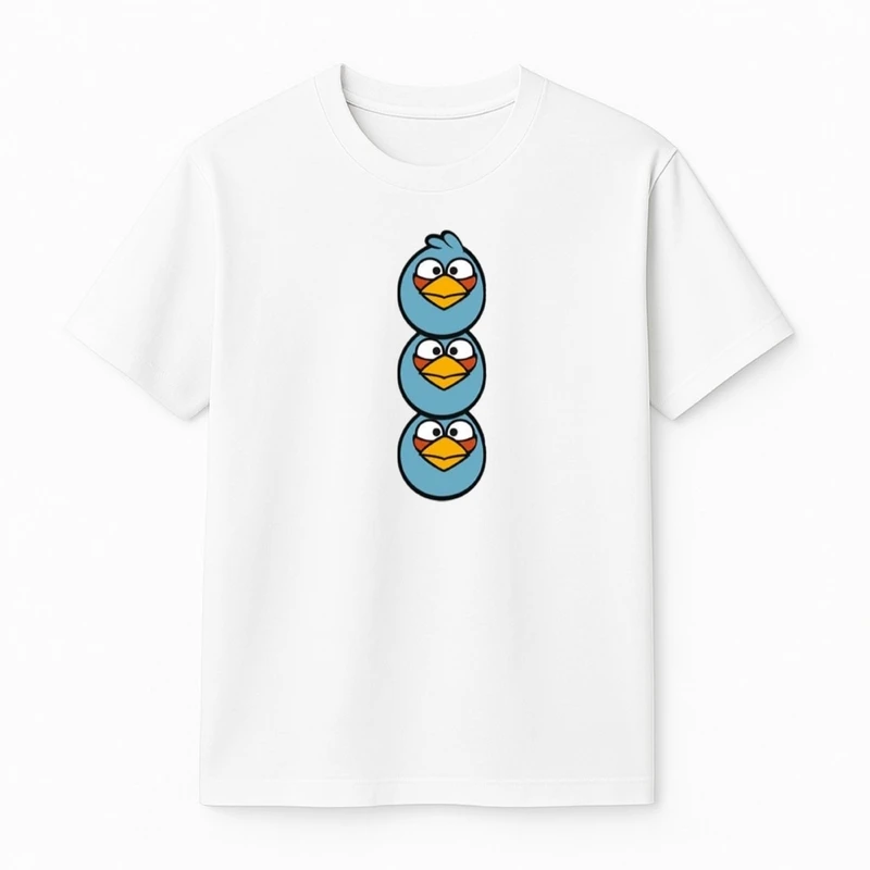 تی‌شرت آستین کوتاه پسرانه مدل انگری بردز کد v1 