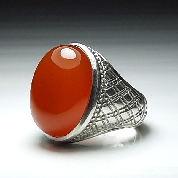 انگشتر نقره مردانه مدل عقیق یمن انگشتر نقره مردانه مدل عقیق یمن