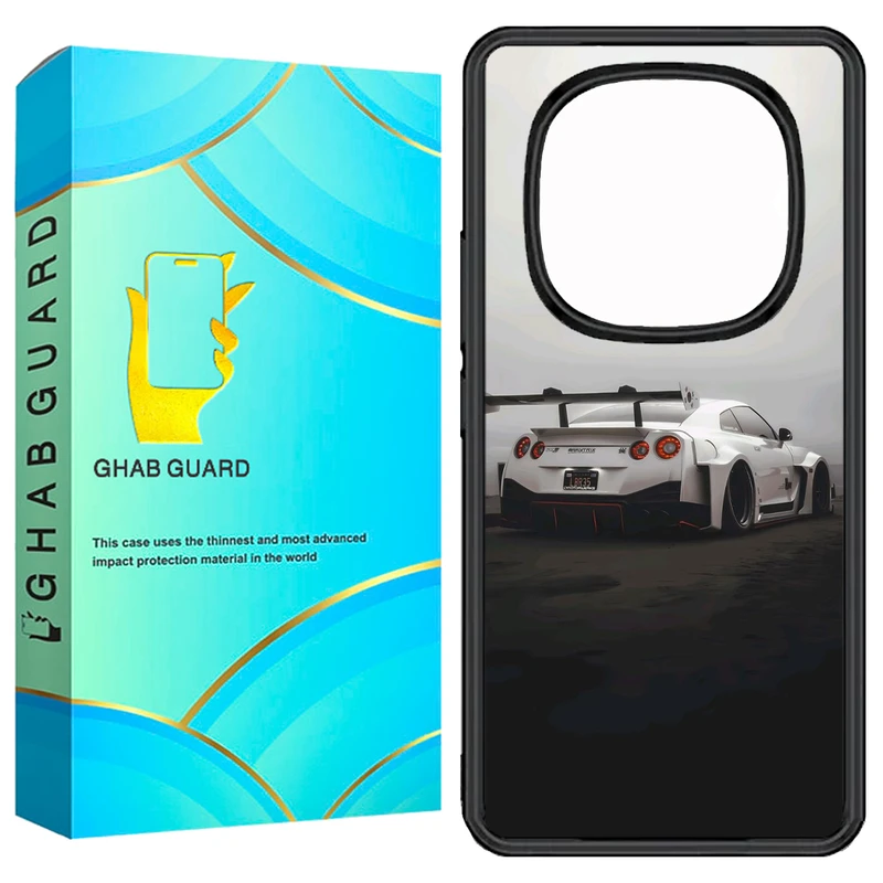کاور قاب گارد طرح ماشین مدل GN14P مناسب برای گوشی موبایل شیائومی Redmi Note 14 Pro 5G / Note 14 Pro Plus 5G