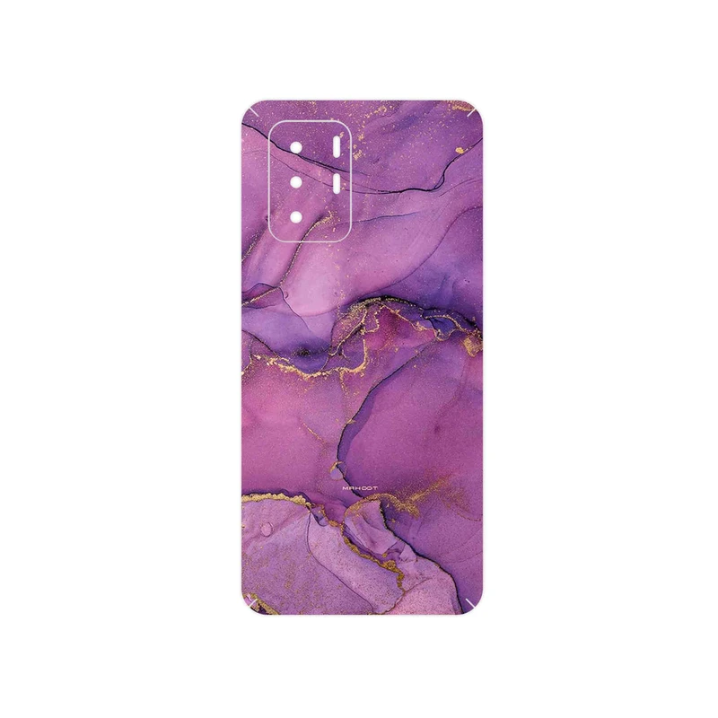 برچسب پوششی ماهوت مدل Purple Marble مناسب برای گوشی موبایل شیائومی Redmi Note 10 Pro (China)