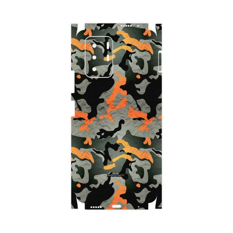 برچسب پوششی ماهوت مدل Autumn-Army-FullSkin مناسب برای گوشی موبایل شیائومی Redmi Note 10 Pro (China)