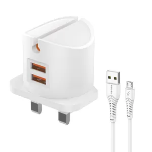 شارژر دیواری بیبوشی مدل C10 به همراه کابل تبدیل microUSB