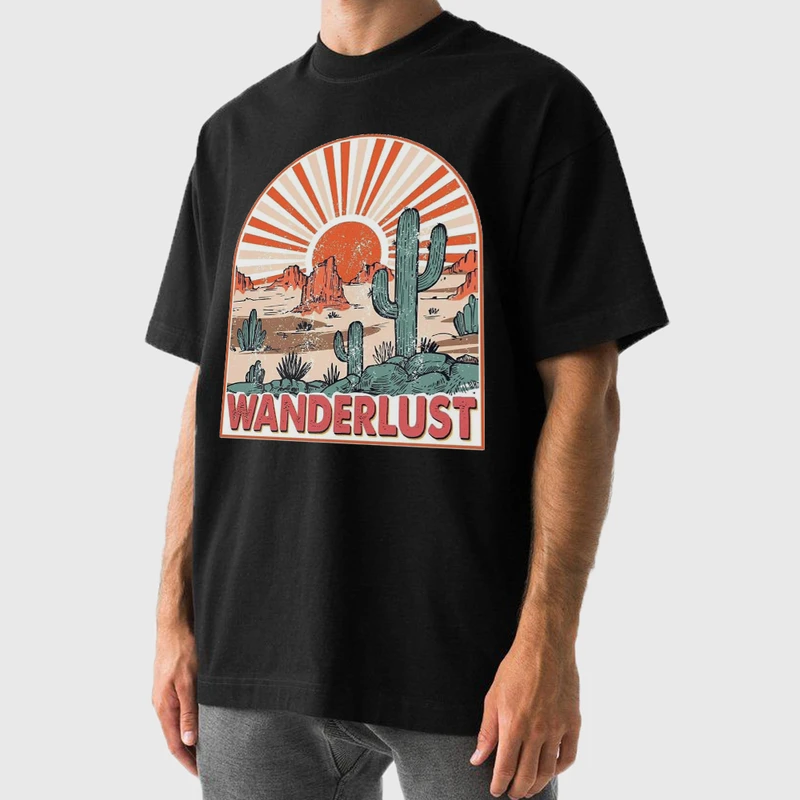 تی شرت آستین کوتاه مردانه مدل وینتیج قدیمی استایل کلاسیک mo487