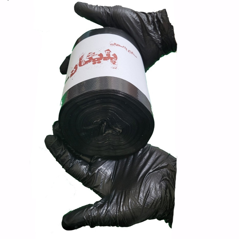 کیسه زباله پلیکان کهن مدل 60×80 رول 130 عددی