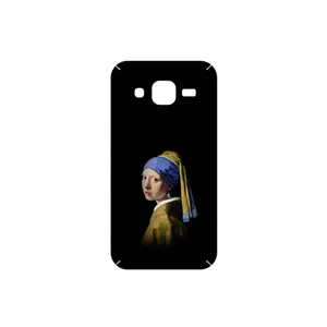 MAHOOT Girl with a Pearl Earring of Vermeer Cover Sticker for Samsung Galaxy Core Prime