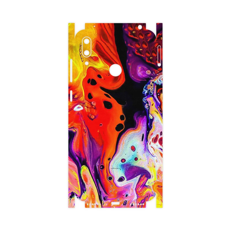 برچسب پوششی ماهوت مدل Abstract Oil Art-FullSkin مناسب برای گوشی موبایل هوآوی Y7 Prime 2019