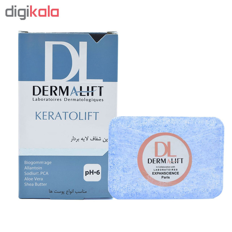 پن لایه بردار درمالیفت مدل Keratolift وزن 100 گرم پن لایه بردار درمالیفت مدل Keratolift وزن 100 گرم