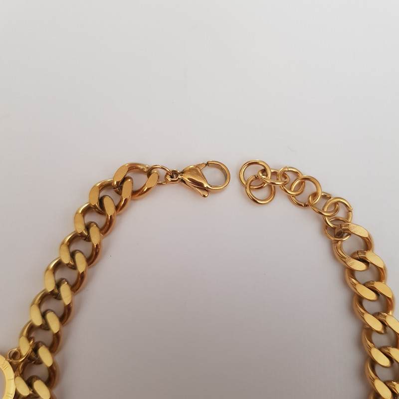 دستبند زنانه مدل زنجیری دایره