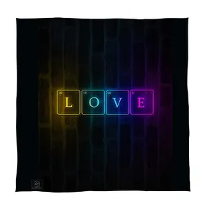دستمال سر و گردن 27 مدل LOVE کد V44