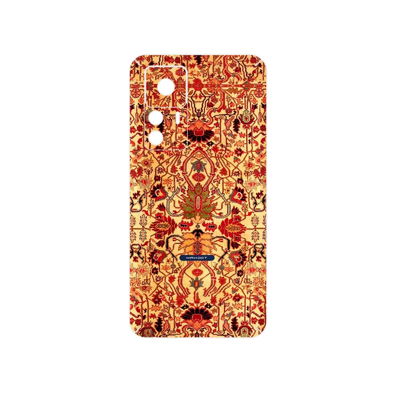 برچسب پوششی ماهوت مدل Persian_Carpet_Yellow مناسب برای گوشی موبایل شیائومی 12T Pro