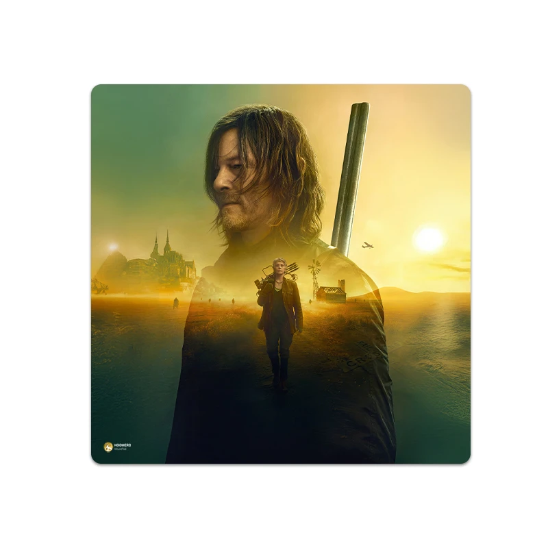 ماوس پد هومرو مدل NX616 طرح The Walking Dead سایز 40x40 سانتی‌متر