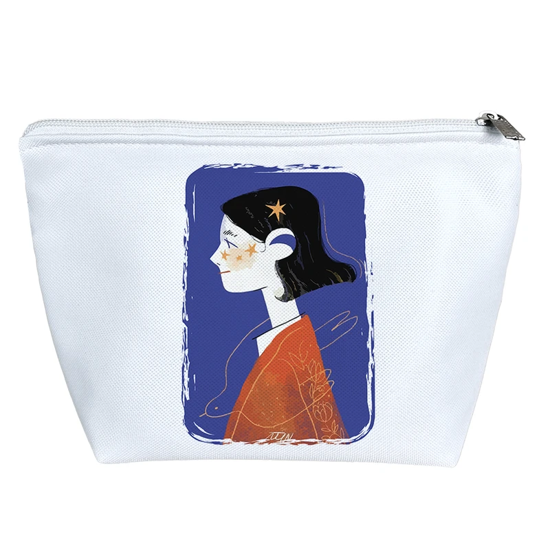 کیف لوازم آرایش دخترانه خندالو مدل دختر خوشحال کد 9455