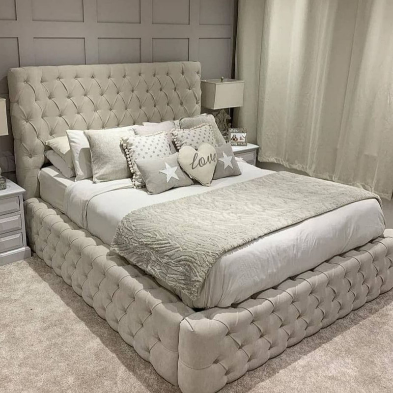 تخت خواب دونفره مدل روژان سایز 120×200 سانتی متر
