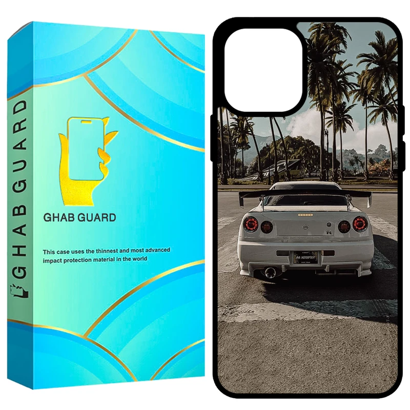  کاور قاب گارد طرح ماشین مدل GCHP12 مناسب برای گوشی موبایل اپل iPhone 12 