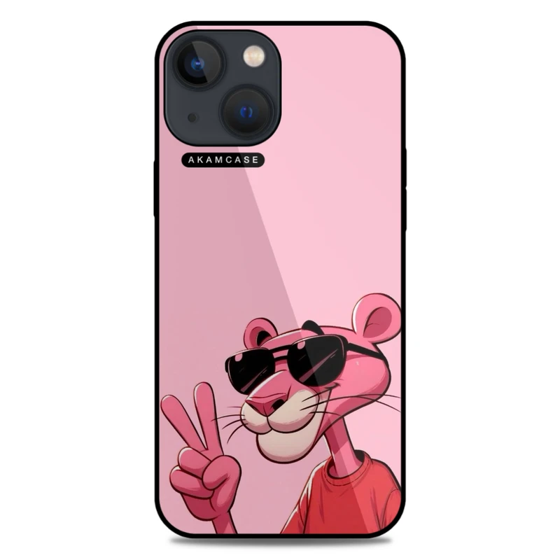 کاور آکام مدل AMC-WA13M-PINK PANTHER9 مناسب برای گوشی موبایل اپل iPhone 13 Mini