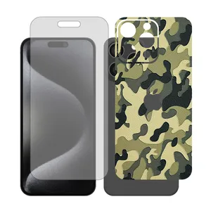 Glass Together model matte Screen Protector Suitable for Apple iPhone 16 Pro Max Mobile Phone with Back cover sticker