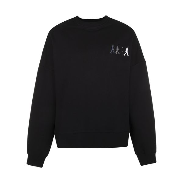 سویشرت مردانه گری مدل DORS THE BEATLES