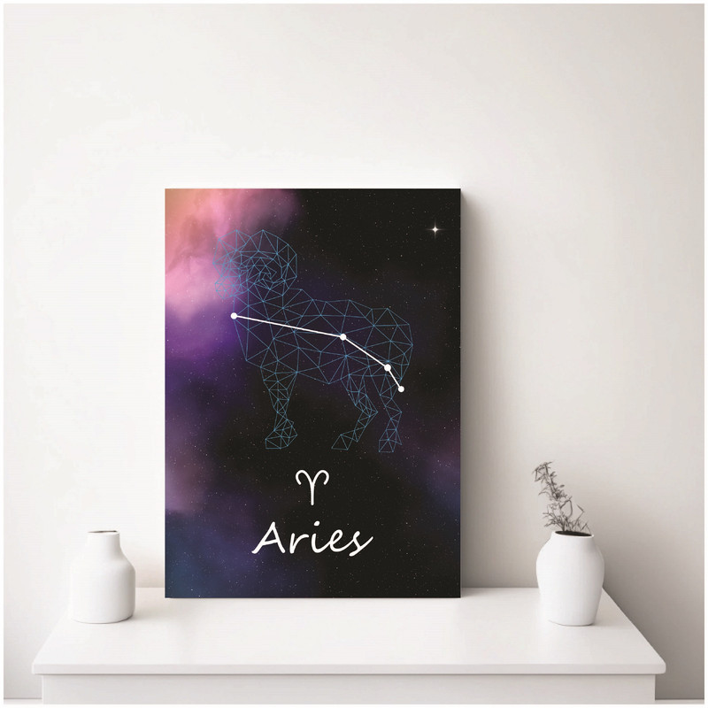 تابلو شاسی پارادایز طرح صورت فلکی فروردین aries مدل 001