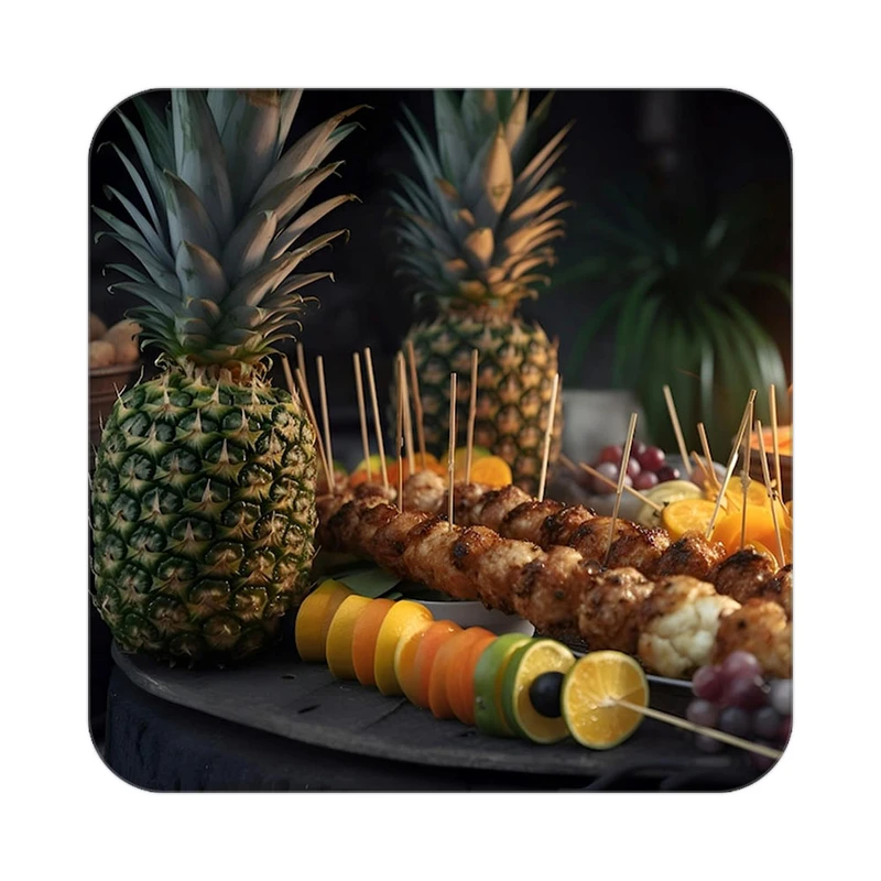 زیر لیوانی کاکتی طرح میوه مدل mp20971