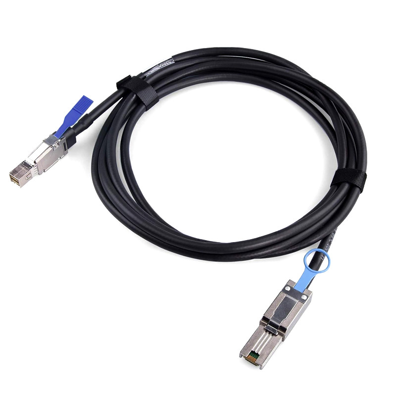 کابل تبدیل Mini SAS SFF-8644 به SFF-8088 اسمارطور مدل SM211 طول 1 متر