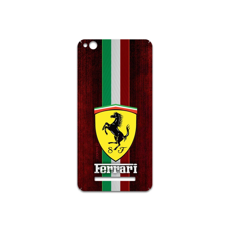 برچسب پوششی ماهوت مدل Ferrari مناسب برای گوشی موبایل شیائومی Redmi 4A