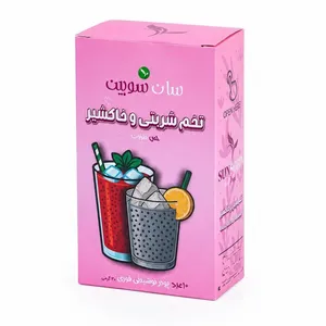Sunsubin drink powder, sherbet and khakshir - 20 grams, pack of 10