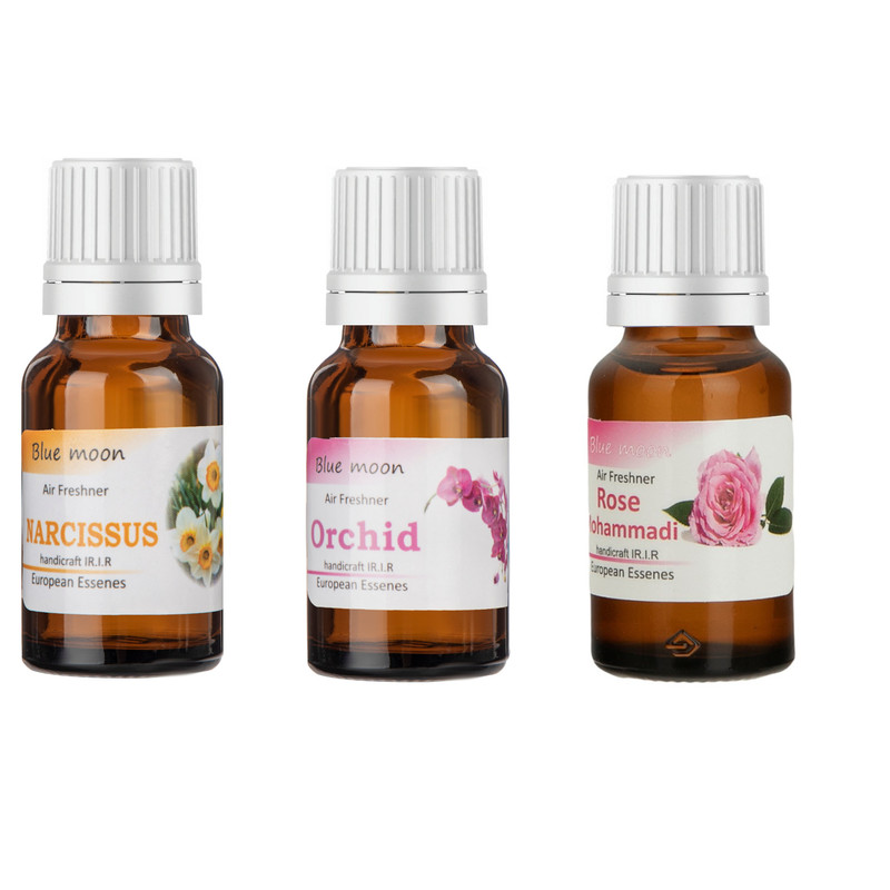 اسانس سوز مدل Mohammadi & Orchid & Narcissus حجم 17میلی لیتر بسته 3 عددی