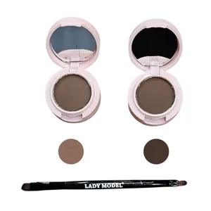 پالت سایه ابرو لیدی مدل مدل یارا بسته دو عددی به همراه برس ابرو