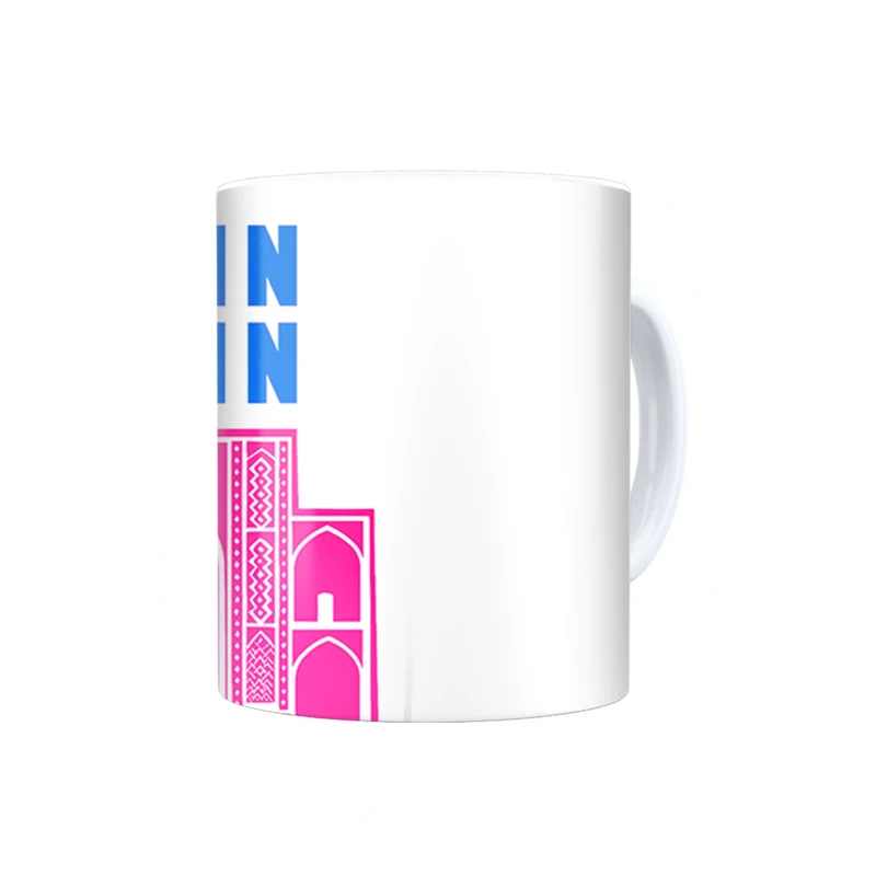 ماگ ترمه طراحان ایده مدل نماد مسجدالنبی قزوین کد map0100