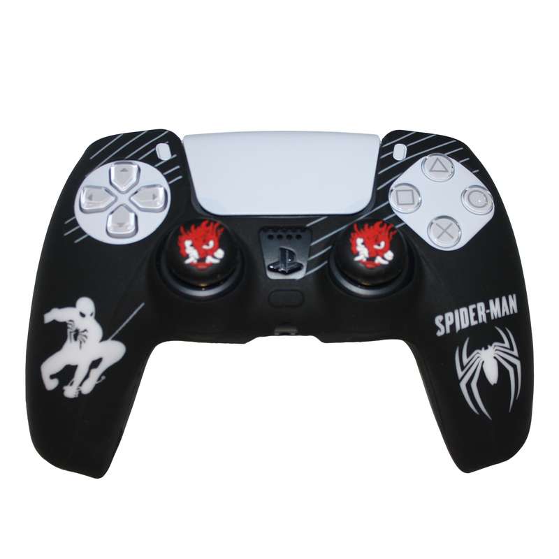 محافظ دسته پلی استیشن 5 مدل WILD spider man به همراه روکش آنالوگ