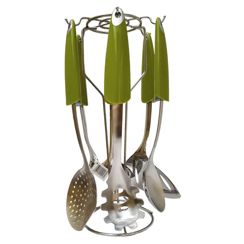 سرویس کفگیر و ملاقه 7 پارچه دافنی مدل Pro Cook کد STE14226