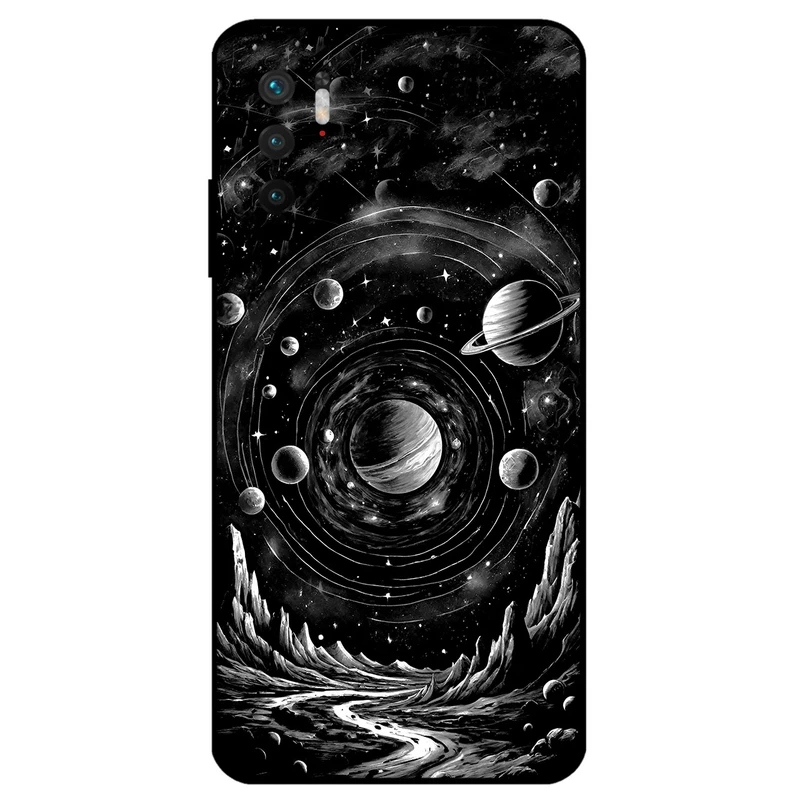 کاور مگافون طرح مریخ مدل 7424 مناسب برای گوشی موبایل شیائومی Redmi Note 10 5G / Poco M3 Pro