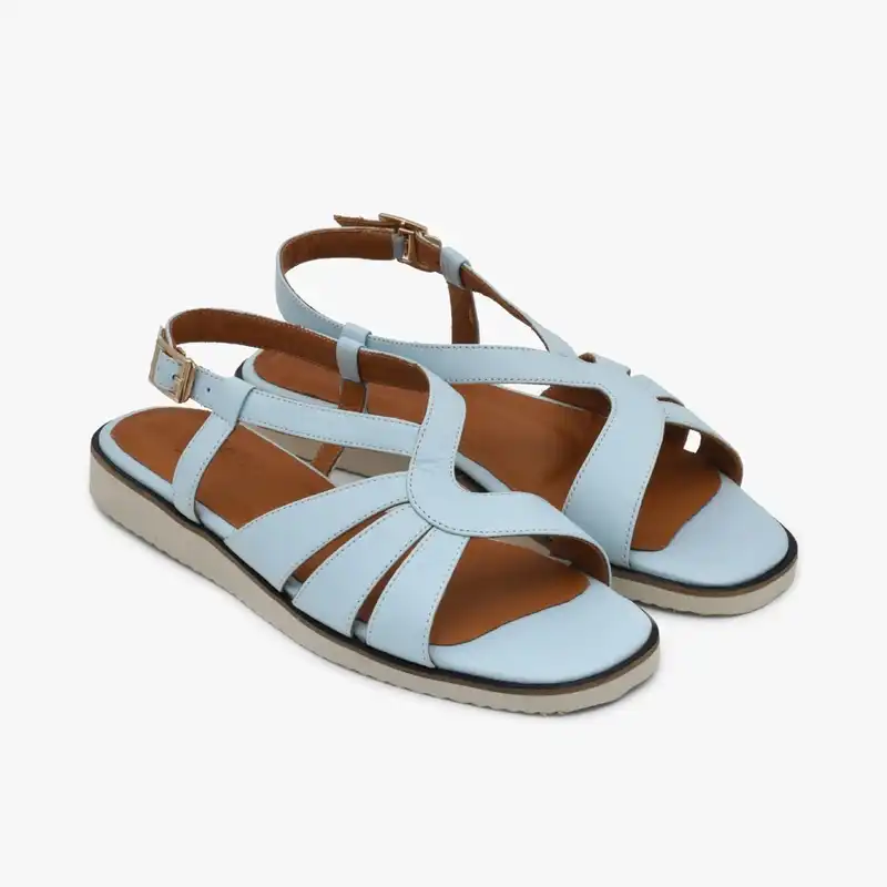 صندل زنانه چرم تهران مدل D85A