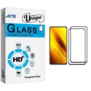 AFS Unique Glass Screen Protector For Xiaomi Poco X3 Pack Of 2