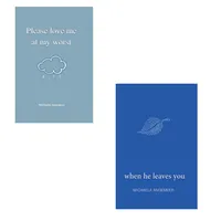 کتاب Please love me at my worst و When He Leaves You اثر ‎ Michaela Angemeerانتشارات آینده کتاب دو جلدی