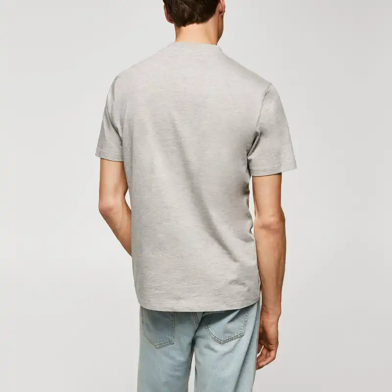 تی شرت آستین کوتاه مردانه مانگو مدل HG860BEL