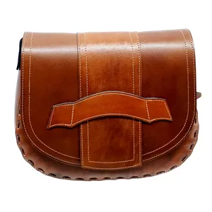 کیف  رو دوشی چرمی کد 4587
