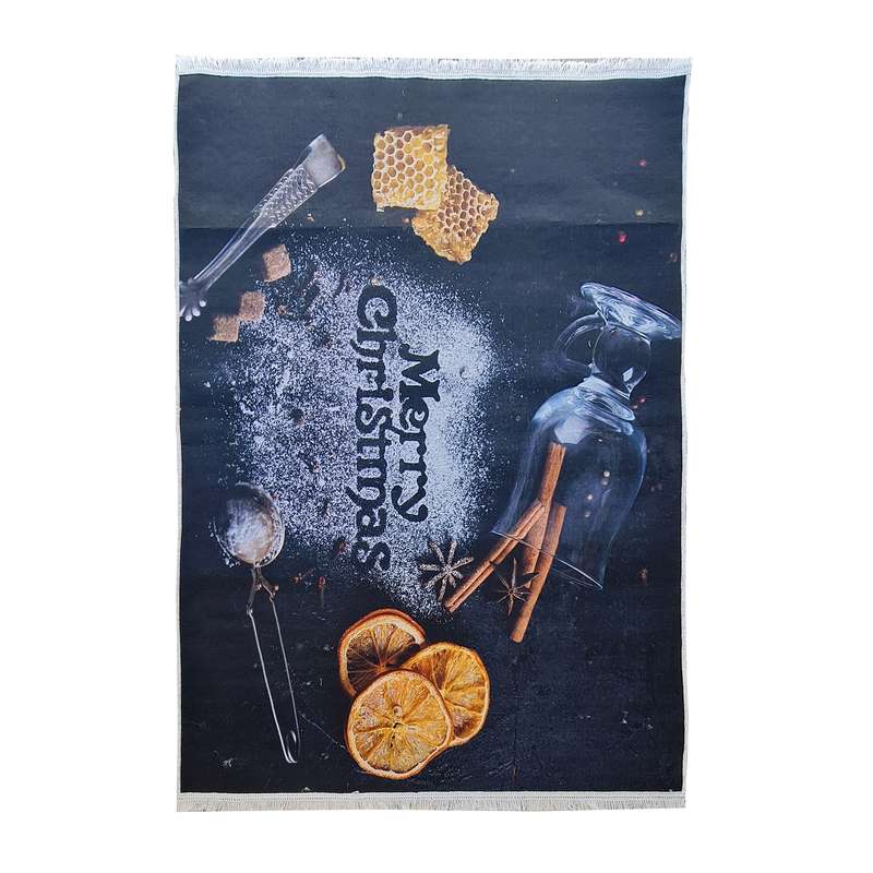 فرش پارچه ای مدل فرشینه طرح آشپزخانه کد 100413