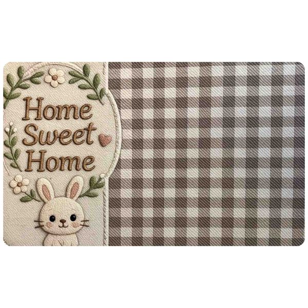 پادری مدل اسفنجی طرح ترک کد RS.184 سایز 70x50 سانتی‌متر مناسب برای فضای داخلی