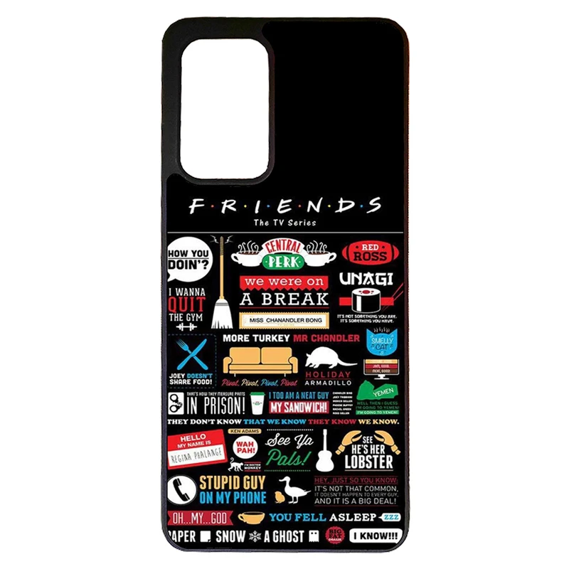 کاور طرح فرندز کد 1146 مناسب برای گوشی موبایل شیائومی redmi note 10