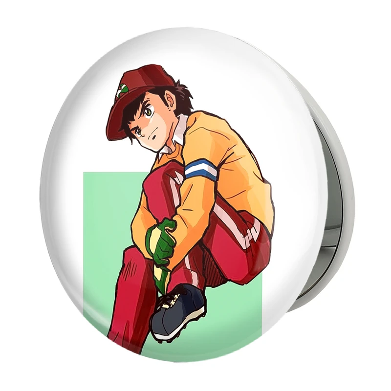 آینه جیبی خندالو طرح واکاشی زوما فوتبالیست ها مدل تاشو کد 10562 