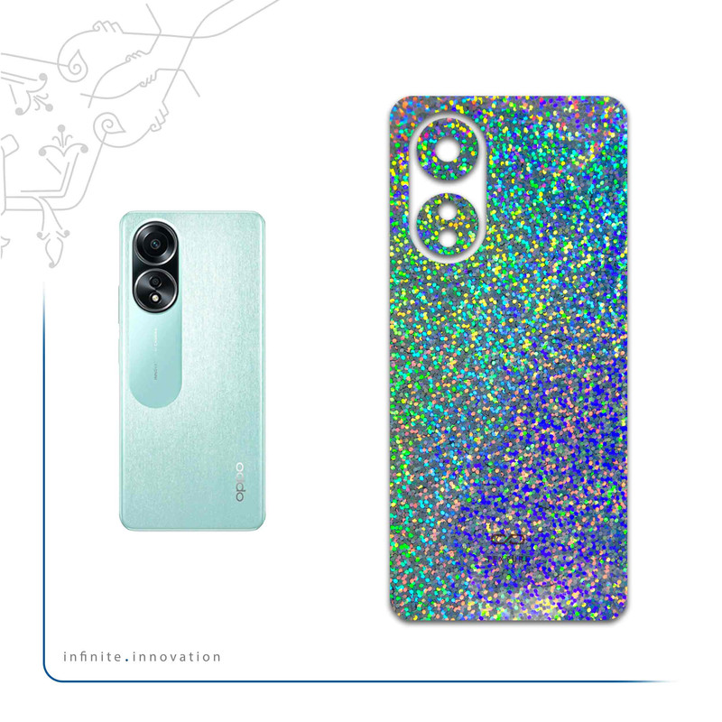 برچسب پوششی ماهوت مدل Holographic مناسب برای گوشی موبایل اپو A58 4G