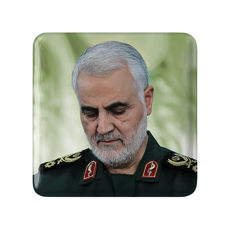 مگنت خندالو طرح سردار قاسم سلیمانی کد 12614