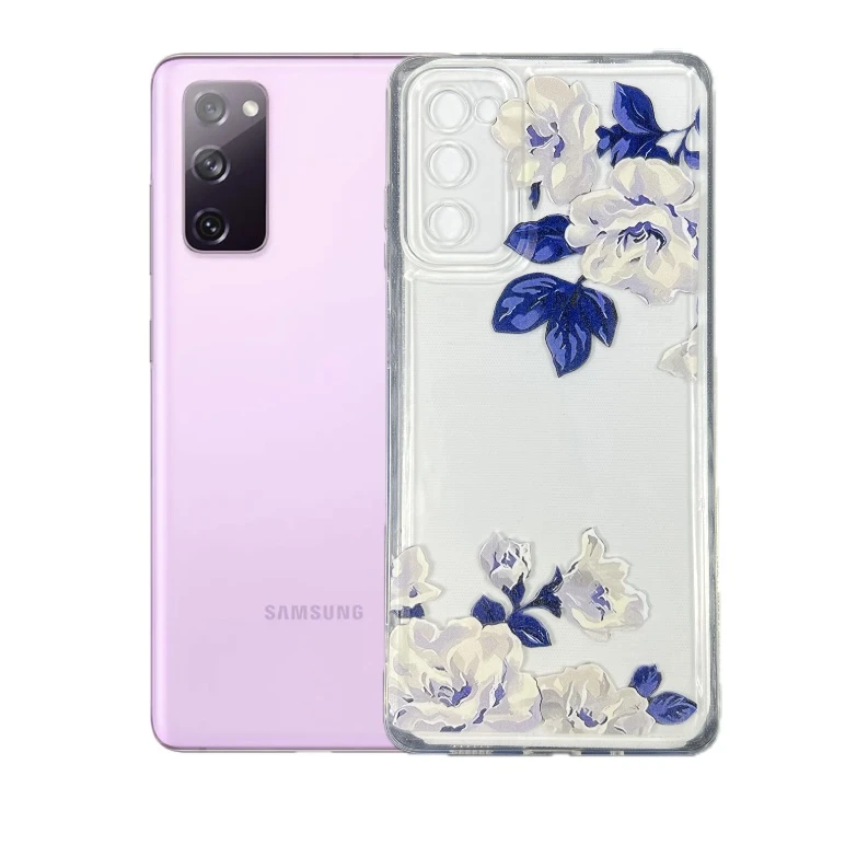 کاور طرح گل رز مناسب برای گوشی موبایل سامسونگ Galaxy S20 FE