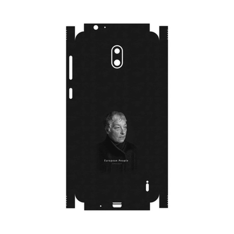 برچسب پوششی ماهوت مدل Portrait of a European Woman-FullSkin مناسب برای گوشی موبایل نوکیا 2