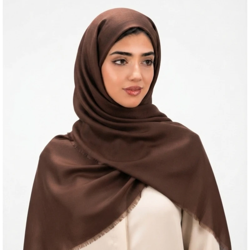 شال زنانه مدل ریش دار