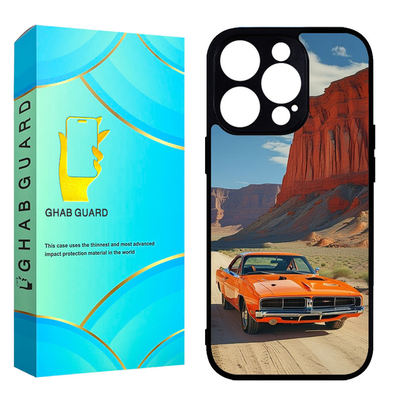 کاور قاب گارد طرح ماشین مدل GCHP14P مناسب برای گوشی موبایل اپل iPhone 14 Pro