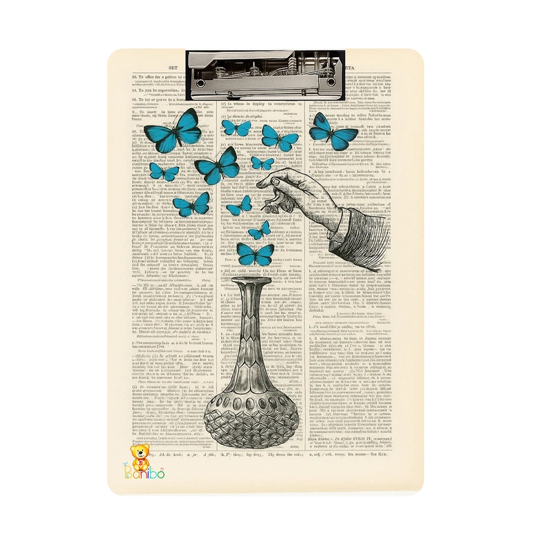 تخته شاسی بانیبو طرح پروانه کد 2737 سایز a4