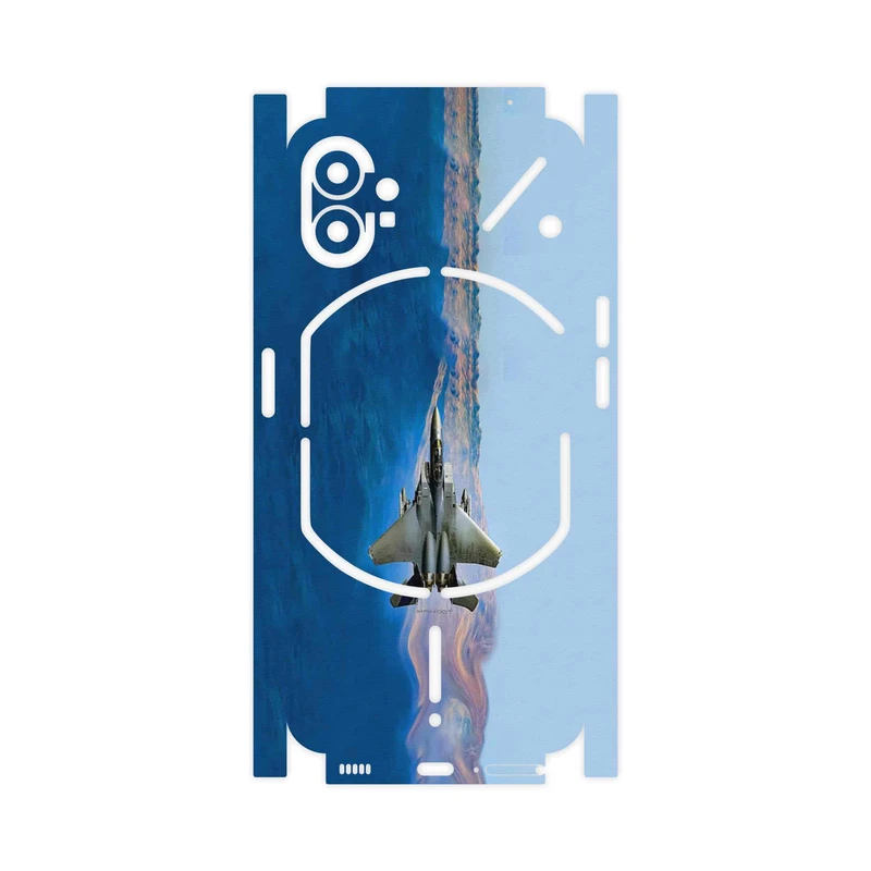 برچسب پوششی ماهوت مدل Fighter plane F15-FullSkin مناسب برای گوشی موبایل ناتینگ Phone 1