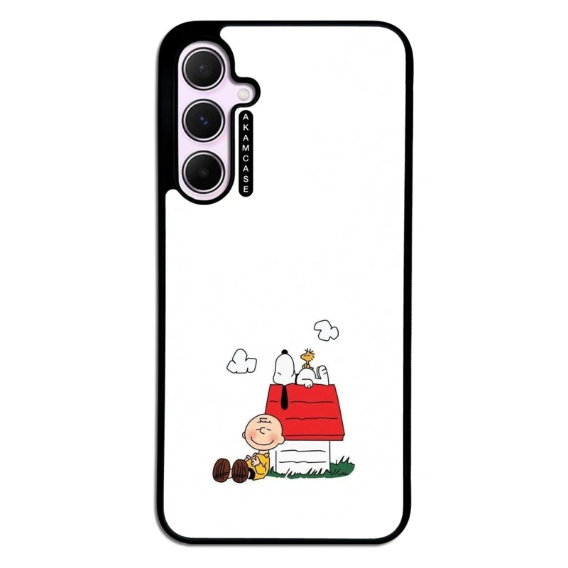 کاور آکام مدل AMC-WSGA35-SNOOPY-32 مناسب برای گوشی موبایل سامسونگ Galaxy A35